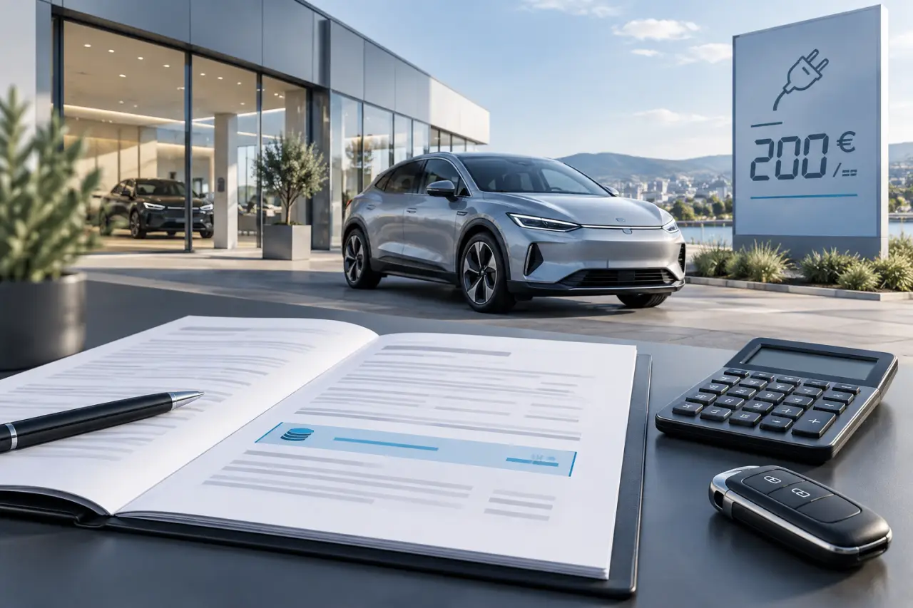 Voiture électrique à 200 euros par mois sans apport : vérifiez le premier loyer avant de signer