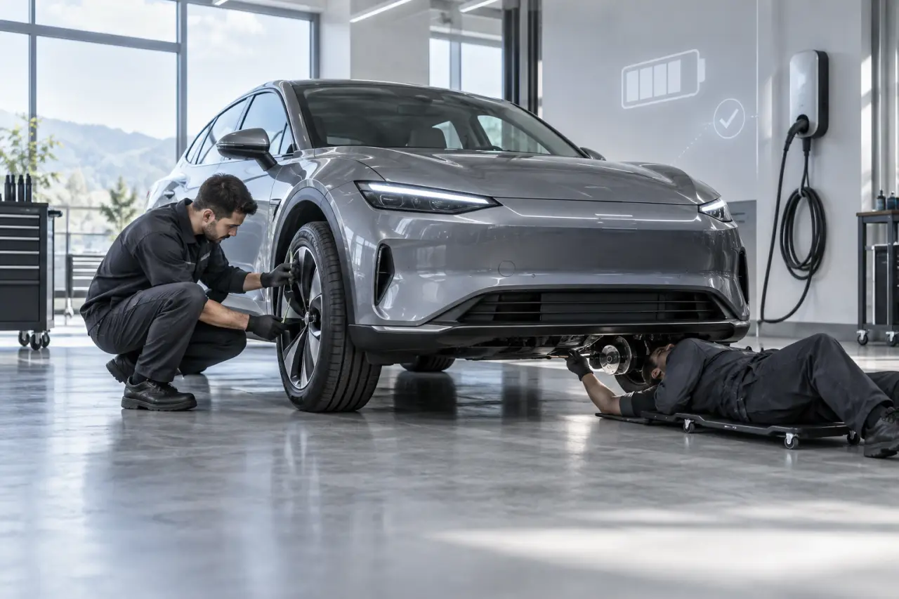 Quel entretien pour une voiture électrique ? Pneus, batterie et freins à surveiller