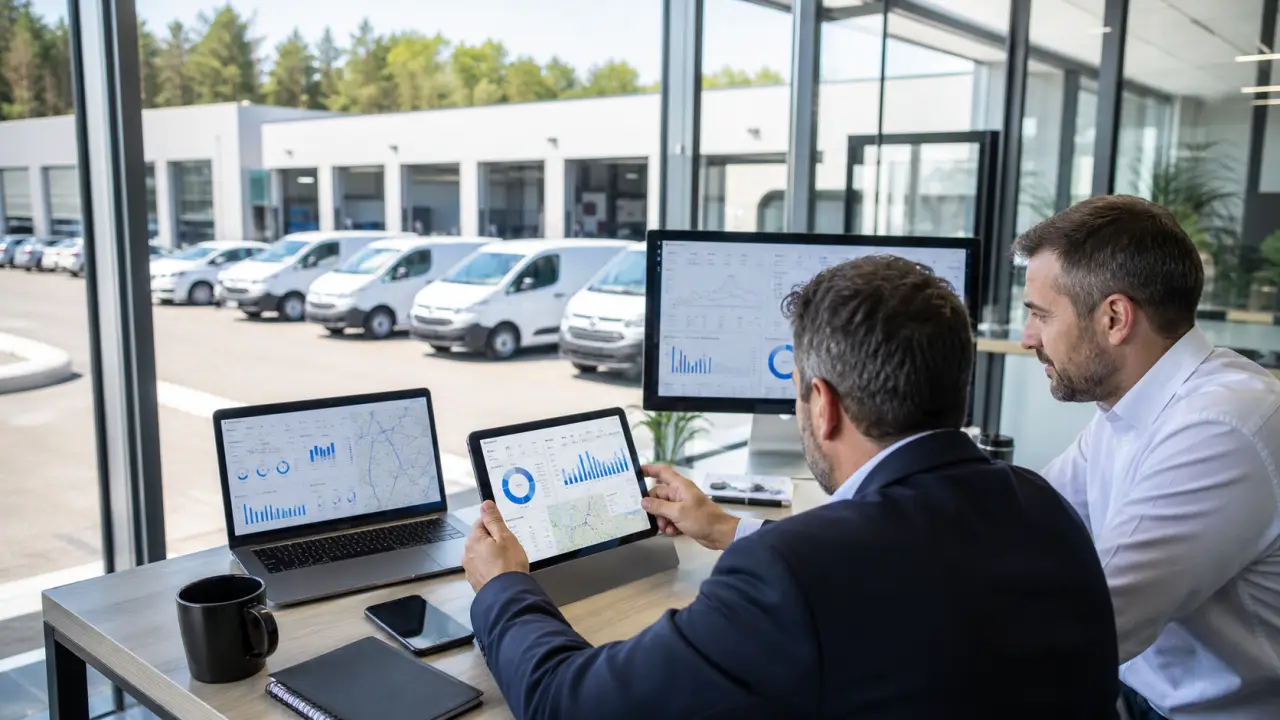 Flotte SAV moderne dans un environnement professionnel connecté