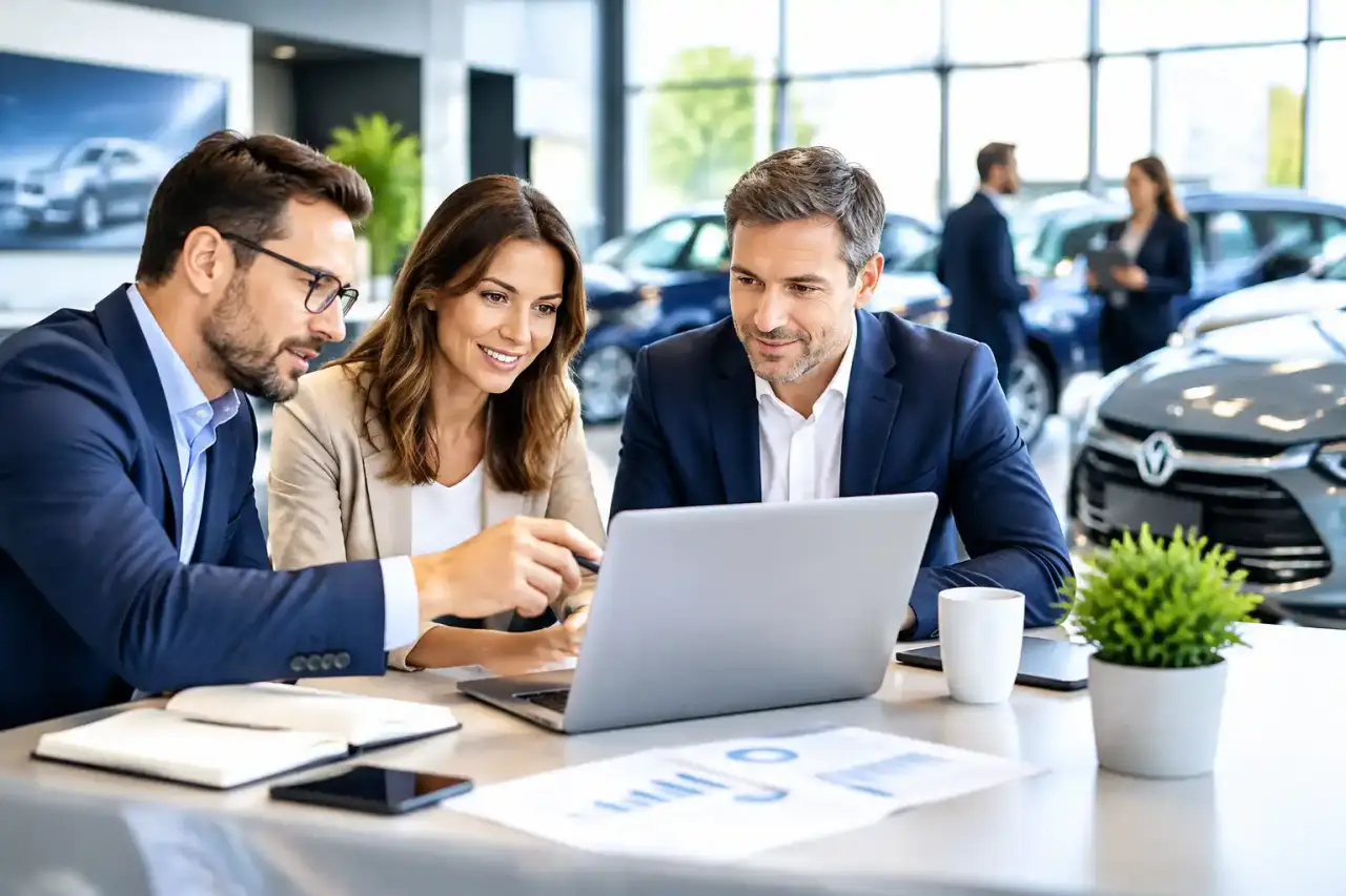 Écosystème B2B d'Auto Hub pour les concessionnaires et gestionnaires de flotte