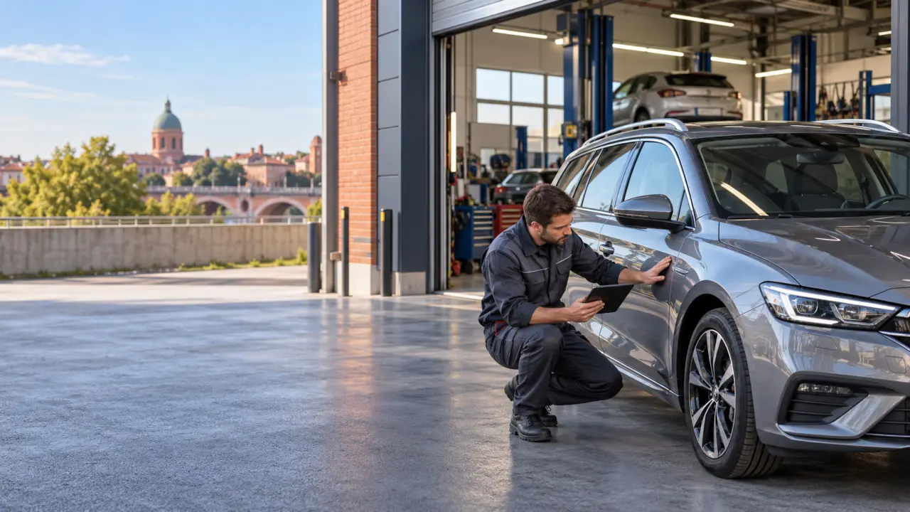 Carrosserie de l’Auto à Toulouse : réparations à Purpan et franchise jusqu’à 100 % remboursée
